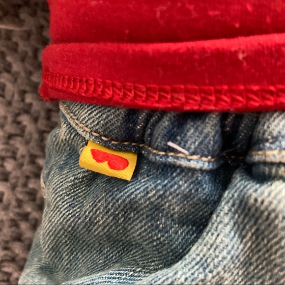 Build-A-Bear Dog with jeans and T-shirt - Picture 4 of 10